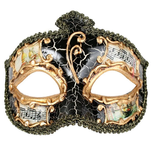 TomFoolery Costume Accessories Gold Salvatore Venetian Style Eye Mask 3 TomFoolery Costume Accessories Gold Salvatore Venetian Style Eye Mask