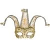 Dormar Gold Jesters Mask Masks & Eyemasks