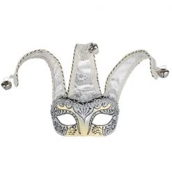 Dormar Silver Jesters Mask