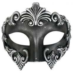 TomFoolery Black Roman Men's Mask