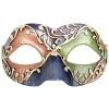 TomFoolery Masks & Eyemasks Colourful Jester Eye Mask