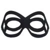 TomFoolery Black Masquerade Plain Mask