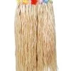 Smiffys Adults Hawaiian Grass Skirt Long Natural