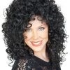 TomFoolery Black Curly Cher Wig