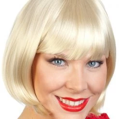 TomFoolery Blonde Paige Bob Wig 1920's Gatsby Accessories