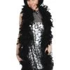 TomFoolery Deluxe Black Feather Boa Valentine's Day