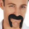 TomFoolery Costume Accessories Black Johnson Moustache