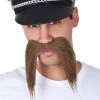 TomFoolery Long Brown Moustache Costume Accessories 2 TomFoolery Long Brown Moustache Costume Accessories