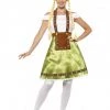 Smiffys Oktoberfest Costumes And Accessories Green Ladies Oktoberfest Dirndl