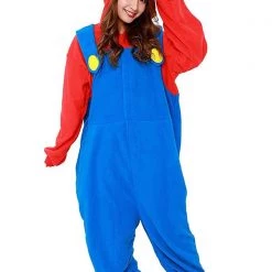 Trademart Adult Mario Onesie Book Week