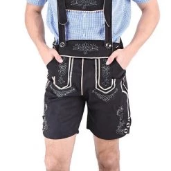 Hurly-Burly Oktoberfest Costumes And Accessories Blue And Black Men's Deluxe Oktoberfest Costume