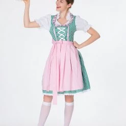 Hurly-Burly Oktoberfest Costumes And Accessories Mint Green Oktoberfest Costume