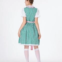 Hurly-Burly Oktoberfest Costumes And Accessories Mint Green Oktoberfest Costume