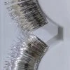 Interalia Bright Metallic Silver Fake Eyelashes
