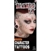 Tinsley Special FX Makeup Illustrated Face Tattoo Character Kit
