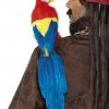 Smiffys Life Like Fake Pirate Parrot