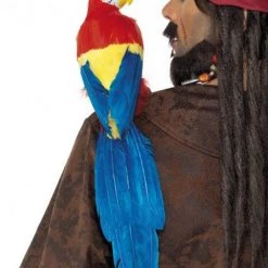 Smiffys Life Like Fake Pirate Parrot