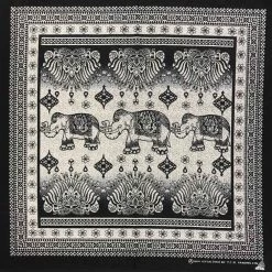 Hurly-Burly (b) Black Indian Elephant Bandana