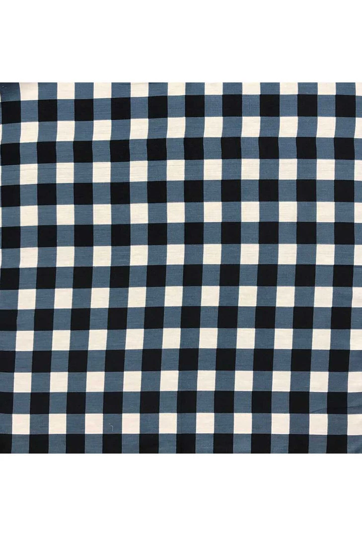 Hurly-Burly (b) Bandanas Navy Checked Bandana