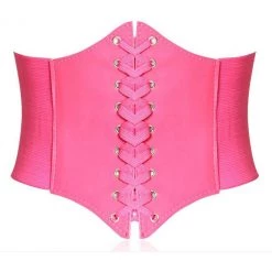 Jacky Wang Pink Corset Belt Belts & Harnesses