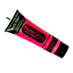 Paint Glow Glow In The Dark Body Paint: Pink Facepaint