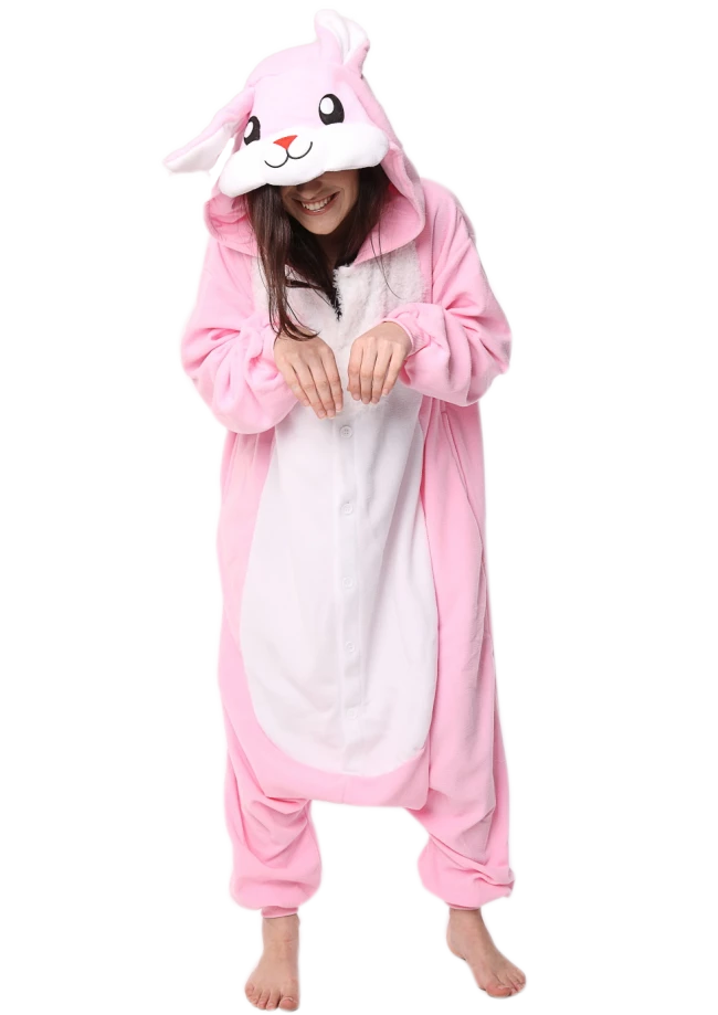 Kigurumi Direct Deluxe Pink Rabbit Onesie Celebrations 4 Kigurumi Direct Deluxe Pink Rabbit Onesie Celebrations