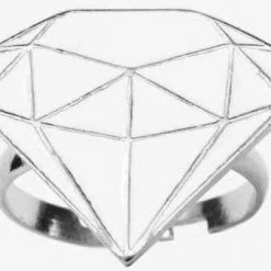Hurly-Burly White Diamond Ring Jewellery