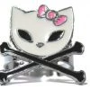 Hurly-Burly (j) Jewellery Cat & Cross Bones Ring