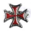 Hurly-Burly Red Iron Cross Ring Jewellery