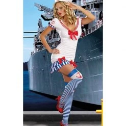 AnneCart Ruffled Sailor Dress Uniforms
