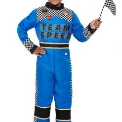 Smiffys Kids Racing Car Driver Costume Celebrations