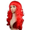Malltop Curly Red Party Wig