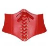 Jacky Wang Belts & Harnesses Red Corset Belt