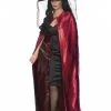 Smiffys Reversible Black And Red Cape 2 Smiffys Reversible Black And Red Cape