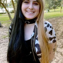 Bell's Wigs Deluxe Two Toned Long Black And Caramel Wig