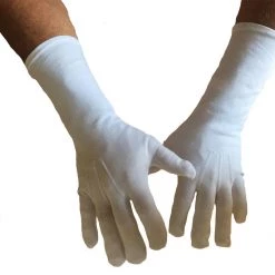 Sweidas Santa Gloves With Buttons