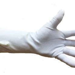 Sweidas Santa Gloves With Buttons