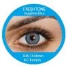 Dinna Freshtone Sapphire Blue Contact Lenses