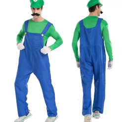 Hurly-Burly Plus Size Luigi Costume