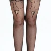 Annecart Cut Out Spot Pantyhose Hosiery