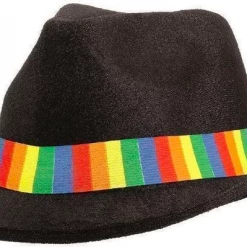 Dormar Fedora With Rainbow Band