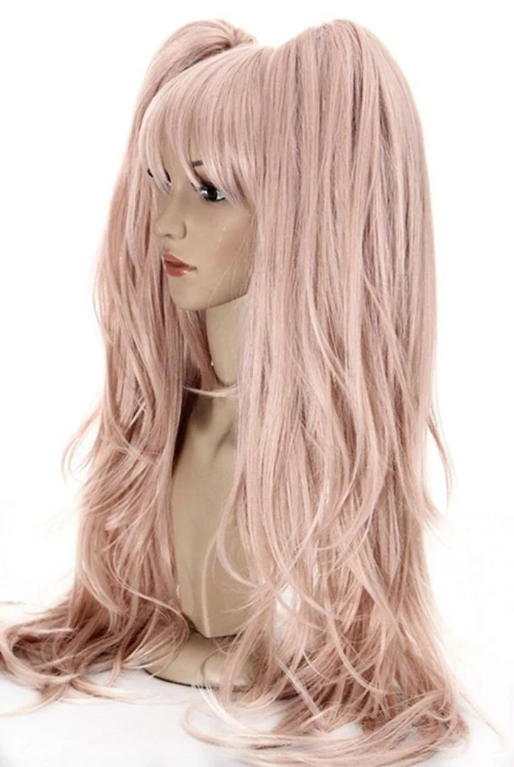 Jocelyn Luo Anime & Video Games Danganronpa Junko Enoshima Cosplay Wig 4 Jocelyn Luo Anime & Video Games Danganronpa Junko Enoshima Cosplay Wig