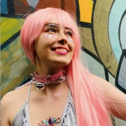 AnneCart Pink Riot Crystal Face & Body Jewels