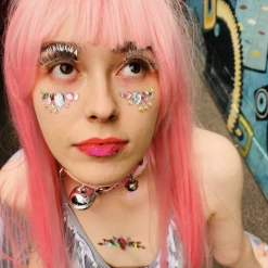 AnneCart Pink Riot Crystal Face & Body Jewels