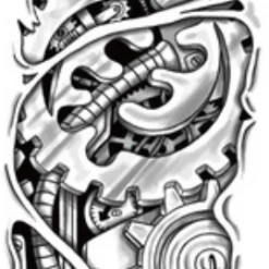 AnneCart Steampunk Temporary Tattoos