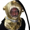Hurly-Burly Costume Accessories Plush Diver's Helmet