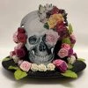 Craft Mini Steampunk Hat With Skull & Roses (H) 2 Craft Mini Steampunk Hat With Skull & Roses (H)