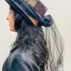 Craft Brown And Black Tulle Steampunk Hat (DD)