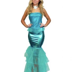 Gold Star Fairytale & Mystical Mermaid Princess Costume