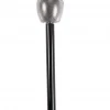 Sweidas Silver Metallic Microphone Prop